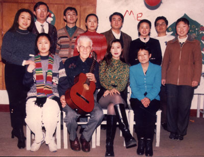 teacher and students